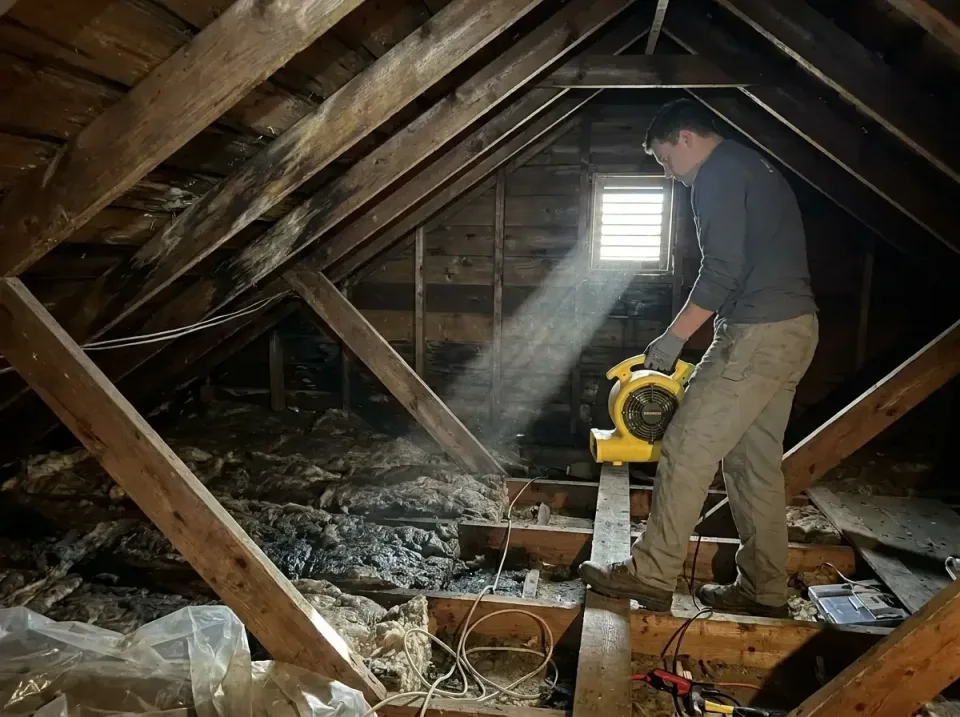 attic-water-damage-drying-proc-007 — frequently asked questions, Emergency Water Extraction & 24/7 Flood Response in Valley,…